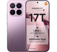 XIAOMI 17T SIM-Free Smartphone, 12GB+256GB, Leica 50MP Triple Camera with 5x Periscope Zoom, 6.59" 1.5K 120Hz AMOLED Display, 6500mAh Battery,AI Phone Violet (No In-box Charger)