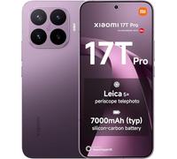 XIAOMI 17T Pro Smartphone 12+1024GB Deep Violet 6.83" 144Hz Display | 7000mAh (typ) Silicon-carbon Battery, Leica 5x Telephoto, 100W Wired & 50W Wireless HyperCharge, 1 Year Extra Warranty