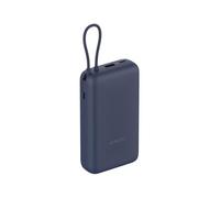 Xiaomi 33 W Power Bank 20000mAh, USB-C fast charging function, charges 3 devices simultaneously, air travel approved, 5.5 hours full charge,MacBook, Galaxy, iPad, Blue