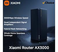 XIAOMI AX3000 WiFi 6 Router Gigabit Wireless Repeater Extender Signal Booster Amplifier Super Mesh 5GHz Dual Band Mi Home App Original US Plug