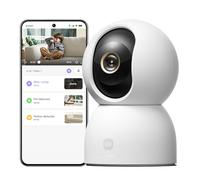 XIAOMI C701 4K 8MP Pan/Tilt Indoor Camera House WiFi Security Camera 360° Coverage AI Detection Night Vision Baby Pets Dogs Monitor Cameras Works with Alexa & Google
