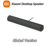 Xiaomi Desktop Speaker Dual-channel stereo RGB Light Full-range Wired Mic Music Box Computer Laptop Desktop Speaker black