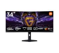 XIAOMI G34WQi 2026 Curved Gamer Screen 34" WQHD, 180Hz, 1ms, 1500R, FreeSync Premium, HDR400, 95% DCI-P3, Ultra-Large 21:9, 3440x1440, HDMI, DP