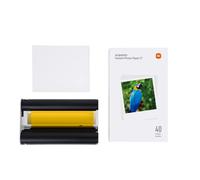 Xiaomi Instant Photo Paper 3 Inch ? Photo Paper for Xiaomi Instant Photo 1S Printer, White (ES Version + 3 Year Warranty)