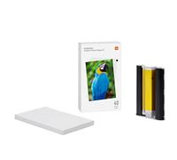 Xiaomi Instant Photo Paper 6 Inch - Photo Paper for Instant Photo 1S Printer, 40 Units, White (ES Version + 3 Year Warranty)