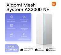 Xiaomi Mesh System AX3000 NE WiFi6 Router Repeater Modem Gateway IPTV Signal Amplifier Gaming Accelerator Mijia Home app NFC White