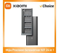 Xiaomi Mi Precision Screwdriver KIT 24in1 Magnetic Bits Aluminum Box DIY Screw Driver Sets For Home PC Phone Repair Tools black