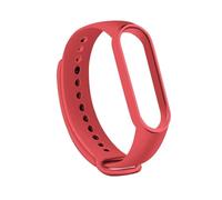 Xiaomi Mi Smart Band 4 Wristband, Hongtu Colorful Adjustable Silicone Soft Replacement Wristband Colorful Adjustable Breathable Sports Fitness Accessories Red