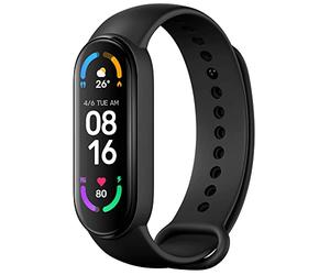 Xiaomi Mi Smart Band 6-1.56'' AMOLED Touch Screen, SPO2, Sleep Breathing Tracking, 5ATM Water Resistant, 14 Days Battery Life, 30 Sports Mode, Fitness, Steps, Sleep, Heart Rate Monitor [Official UK]