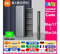 Xiaomi Mijia Electric Precision Screwdriver Magnetic Kit with 24 PCS Screw Heads Power Tools Sets for Smart Home PC Phone Repair Upgraded Version