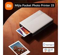 Xiaomi Mijia Pocket Photo Printer 1S AR Mini Pocket DIY Wireless Bluetooth Thermal Print AR Video ZINK Works with Mi Home App Standard Package