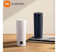 Xiaomi Mijia Portable Electric Heating Cup 2 Temperature LED Thermos 316 Stainless Steel Boiling Cup Kettle For Travel Coffee Black Add UK Adapte