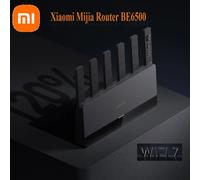 Xiaomi Mijia Router BE6500 WiFi 7 6500M Full 2.5G Network Port 4-core Qualcomm Processor loT Smart Linkage Network Security Home Add EU adapter
