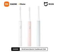 XIAOMI Mijia T100 Sonic Electric Toothbrush Mi Smart Waterproof Tooth Head Brush IPX7 Rechargeable USB for Teeth Brush Whitening Pink