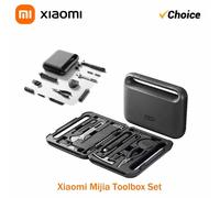 Xiaomi Mijia Toolbox Set Hardware Repair Pliers Hammer Measuring Tape Measure Electric Screwdriver Portable Tool Combination black