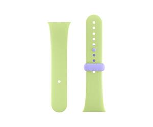 Xiaomi - Original Replacement Band for Redmi Watch 3 Smart Watch Band Silicone Material Position Memory Loop Waterproof Dustproof Shockproof Lightweight Strap, Green, Lime Green, ワンサイズ, 3. Genuine