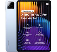 Xiaomi Pad 7 Pro Ai WiFi Version Global (No Calls or Text) 11.2 inches 3.2K 144Hz 8850mAh Bluetooth 5.4 Four Speakers 50 Mp Cam Model 24091RPADG (Blue, 512GB + 12GB)