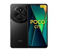 XIAOMI POCO C75 4G Black-Smartphone 6+128GB, 2.0GHz, Immersive 6.88" display, Massive 5160mAh battery, Clear 50MP AI dual camera, Powerful octa-core processor (UK Version + 2 Years Warranty)