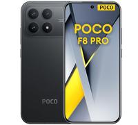 XIAOMI POCO F8 Pro 5G Smartphone 12GB+512GB, Snapdragon® 8 Elite, 6.59" 120Hz Ultra-clear Amoled Display, 6210mAH Battery, 50MP Triple Camera, Black (2 Years Warranty+No In-box Charger)