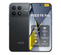 XIAOMI POCO F8 Pro, Smartphone 12+256 GB, 6.59" 120Hz AMOLED Display, 50MP Triple Camera 60mm Telephoto, Sound by Bose, 6210mAh (typ) Battery, Black, Charger Not Included
