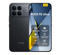 XIAOMI POCO F8 Ultra Smartphone 12+256GB Black 6500mAh (typ) Battery | 6.9" 120Hz AMOLED Display, Snapdragon 8 Elite Gen 5, 50MP Light Fusion 950 with OIS, Ultraslim Bezels, Bose Co-tuning Sound