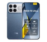 XIAOMI POCO F8 Ultra, Smartphone 16+512 GB, 6.9" 120Hz AMOLED Display, 50MP Light Fusion 950 with OIS, Sound by Bose, 6500mAh (typ) Battery, Denim Blue, Charger Not Included