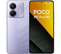 Xiaomi POCO M7 Pro 5G Smartphone, 12GB+256GB, Purple, Clear 50MP Sony Camera with OIS, 5110mAh Battery, 45W Turbo Charging, 120Hz Eye-care AMOLED Display (No Power Adapter Included)