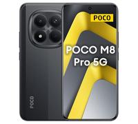 XIAOMI POCO M8 Pro 5G-Smartphone Black 12+512, 6500mAh(typ) Battery, IP68, Snapdragon® 7s Gen4, 50MP Light Fusion 800 with OIS, 100W HyperCharge, 6.83" 120Hz 1.5k Amoled Display (No In-box Charger)