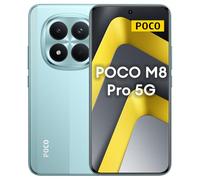 XIAOMI POCO M8 Pro 5G-Smartphone Green 12+512, 6500mAh(typ) Battery, IP68, Snapdragon® 7s Gen4, 50MP Light Fusion 800 with OIS, 100W HyperCharge, 6.83" 120Hz 1.5k Amoled Display (No In-box Charger)