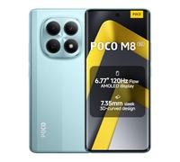 XIAOMI POCO M8, Smartphone 8+512 GB, 6.77" 120Hz FIoW AMOLED Display, Snapdragon® 6 Gen 3, 50MP AI Dual Camera System, 7.35mm Sleek 3D-Curved Design, Green, Warranty 2 years, Charger Not Included