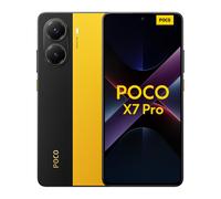 Xiaomi POCO X7 Pro smartphone, 12+512GB, yellow, 50MP main camera with OIS, 6000mAh (typ) battery with 90W HyperCharge, IP68, AI features (no charger