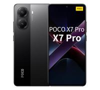 Xiaomi POCO X7 Pro Smartphone, 8GB+256GB, Black, 50MP Main Camera with OIS, 6000mAh (typ) Battery with 90W HyperCharge, IP68, AI Features (No Charger Included), 2 Year Warranty