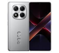 Xiaomi Poco X7 Smartphone 8+256GB, 45W Turbo Charging, CrystalRes 1.5K 120Hz AMOLED Curved Display 50MP Main Camera with OIS Dust, IP68, 5110mAh Large Battery, Silver