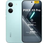 XIAOMI POCO X8 Pro 5G Smartphone 12GB+512GB, MediaTek Dimensity 8500-Ultra, 6.59" 120Hz Ultra-bright Amoled Display, 6500mAH Battery, 50MP Sony IMX882 with OIS, Green (No In-box Charger)