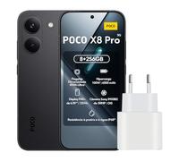XIAOMI POCO X8 Pro 5G Smartphone 8GB+256GB, MediaTek Dimensity 8500-Ultra, 6.59" 120Hz Ultra-bright Amoled Display, 6500mAH Battery, 50MP Sony IMX882 with OIS, Black (No In-box Charger)