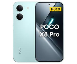 XIAOMI POCO X8 Pro 5G Smartphone 8GB+256GB, MediaTek Dimensity 8500-Ultra, 6.59" 120Hz Ultra-bright Amoled Display, 6500mAH Battery, 50MP Sony IMX882 with OIS, Green (No In-box Charger)