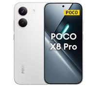 XIAOMI POCO X8 Pro 5G Smartphone 8GB+512GB, MediaTek Dimensity 8500-Ultra, 6.59" 120Hz Ultra-bright Amoled Display, 6500mAH Battery, 50MP Sony IMX882 with OIS, White (No In-box Charger)