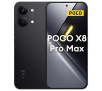 XIAOMI POCO X8 Pro Max 5G Smartphone 12GB+256GB, 8500mAH Battery, MediaTek Dimensity 9500s, 6.83" 120Hz Ultra-bright Amoled Display, 50MP Light Fusion 600 with OIS, Black (No In-box Charger)