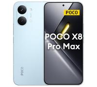 XIAOMI POCO X8 Pro Max 5G Smartphone 12GB+256GB, 8500mAH Battery, MediaTek Dimensity 9500s, 6.83" 120Hz Ultra-bright Amoled Display, 50MP Light Fusion 600 with OIS, Blue (No In-box Charger)