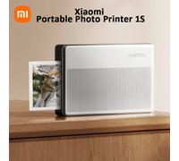 Xiaomi Portable Photo Printer 1S Bluetooth Thermal Print ZINK Inkless Technology Xiaomi App Wireless Portable Photo Printing add 20PCS Paper