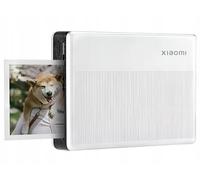 Xiaomi Portable Photo Printer, 1S, Inkless Printing, Thin, 6.3 oz (180 g), Ultra Lightweight, Bluetooth Connection, Multiple Users Simultaneously, Sealing Film, Includes 5 Dedicated Films