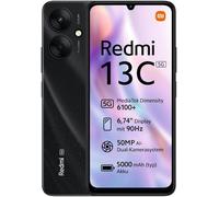 Xiaomi Redmi 13C 5G 17.1 cm (6.74") Dual SIM Android 13 USB Type-C 4 GB 128 GB 5000 mAh Black