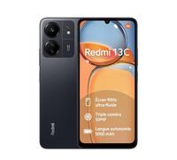 Xiaomi Redmi 13C Smartphone 4GB+128GB SIM free Unlocked - Midnight Black (UK Version + 2 Years Warranty)