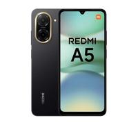 Xiaomi Redmi A5 4G Smartphone, 3+64GB, Black, 6.88" Large Screen, 32MP Main Camera, 5200mAh Battery (typ), No Charger Included