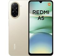 Xiaomi Redmi A5 Smartphone, 4GB+128GB, Super Clear 32MP AI Camera, 5200mAh Battery, Powerful Octa-core Processor, Immersive 6.88" 120Hz Display, Sandy Gold(No Power Adapter Included)