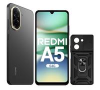 XIAOMI Redmi A5 Smartphone Android 4G, 3GB+64GB,Dual SIM,Black, 6.88 Inch Screen 5200 mAh Battery,6.52" HD+ Display,Case Included