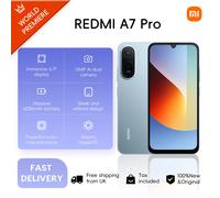 Xiaomi Redmi A7 Pro 4G, 4+128GB, Global Version, 6.9" 120Hz LCD Display UNISOC T7250 Processor 13MP 6000mAh 15W 3.5mm Headphone Jack NFC Blue