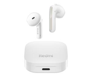 XIAOMI Redmi Buds 6 Active Wireless Earbuds, Workout Earbuds,14.2mm Dynamic Driver, Clear Call with Dual Mic, Bluetooth 5.4, 30-Hour Battery Life, Lightweight Design - White