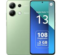 Xiaomi Redmi Note 13 Smartphone 6+128GB, Unlocked for All Carriers, Mint Green (UK Version + 2 Years Warranty)