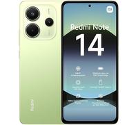 XIAOMI Redmi Note 14 4G Smartphone, 8GB+256GB, Lime Green, 108MP AI Camera System, 5500mAh Battery, 120Hz Eye-care Display, AI Features (No Charger Included), 2 Year Warranty